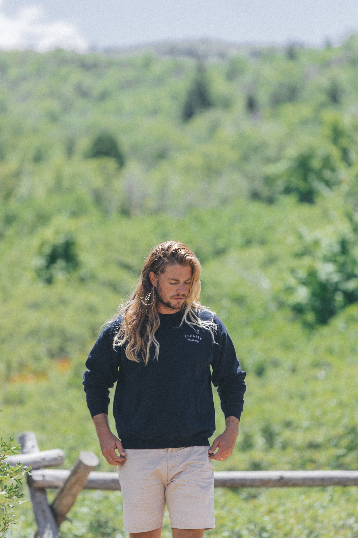 Athletic Club Sweatshirt In Navy