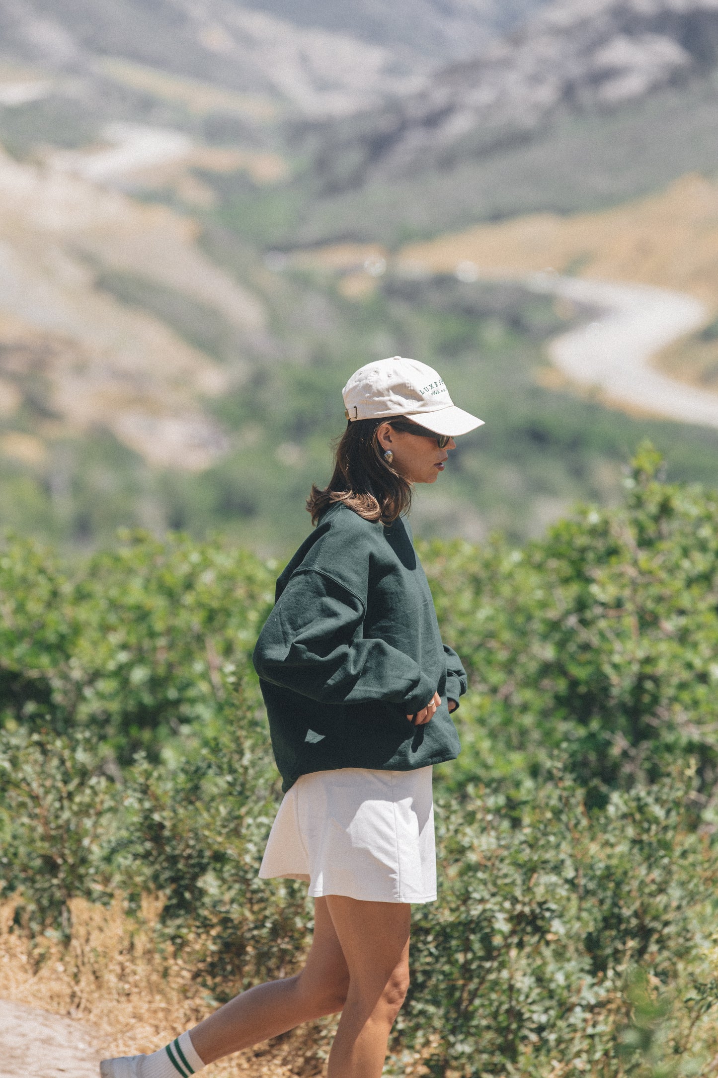 Athletic Club Sweatshirt In Green