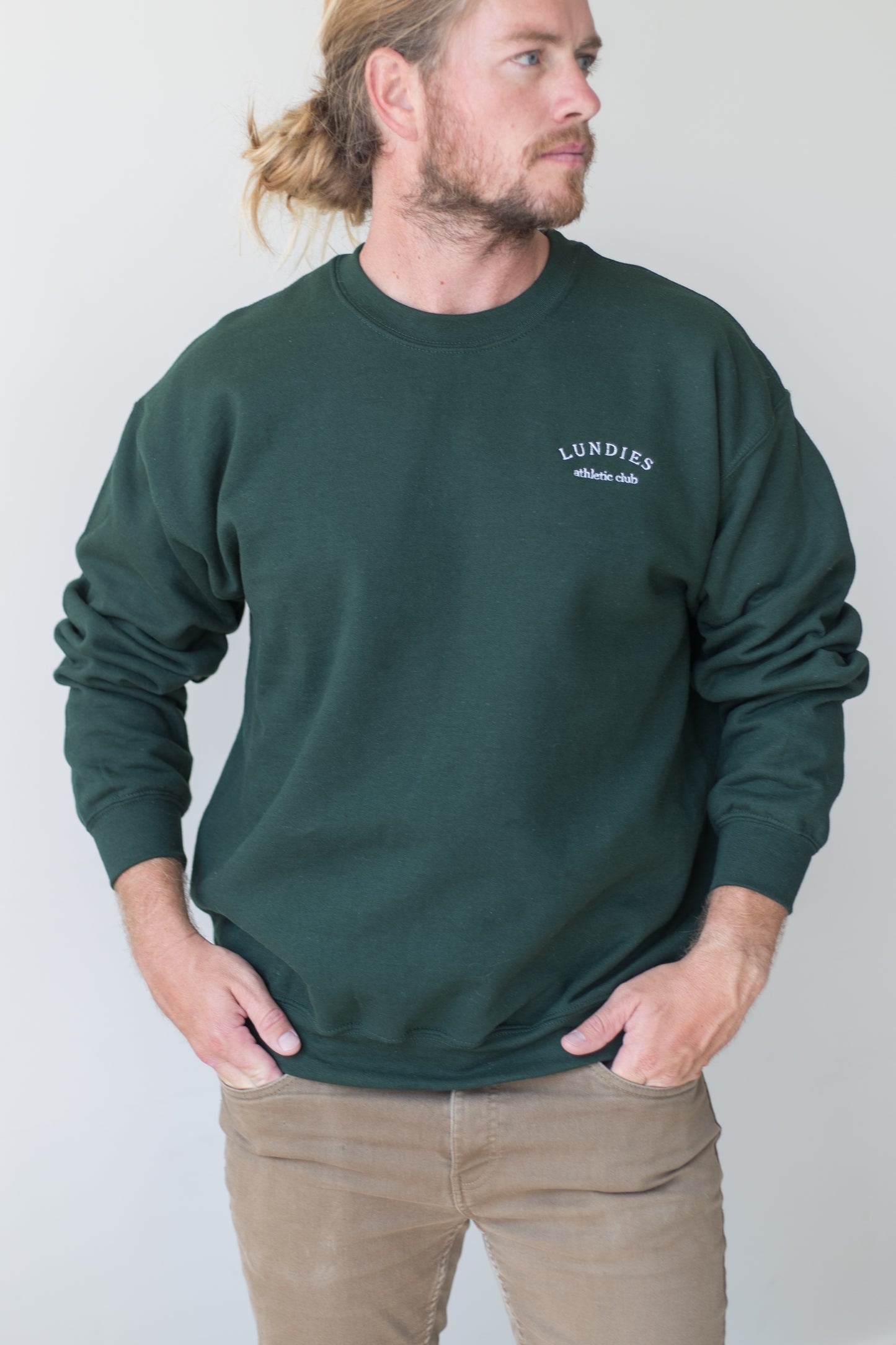 Athletic Club Sweatshirt In Green