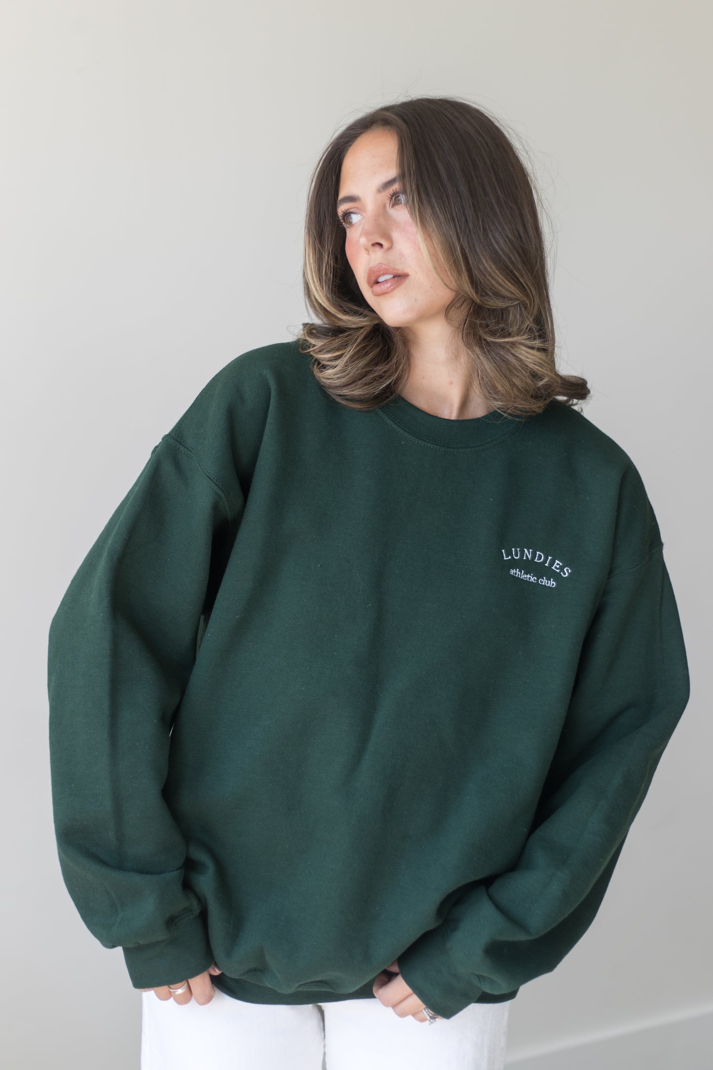 Athletic Club Sweatshirt In Green